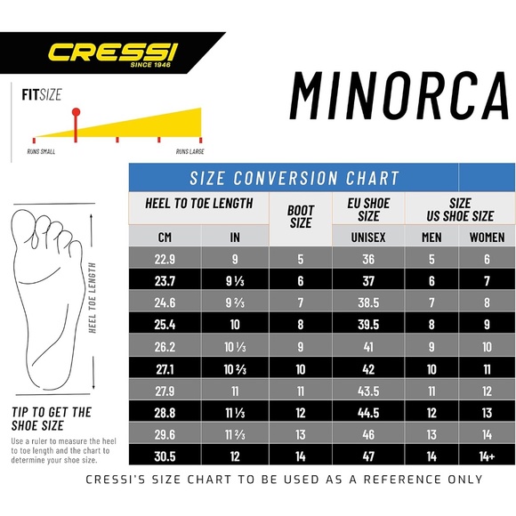 Cressi Neoprene Adult Anti-Slip Boots for Water Sports - Picture 7 of 10